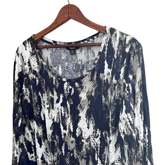 Simply Vera Vera Wang Long Sleeve Lightweight Top - Picture 2 of 7